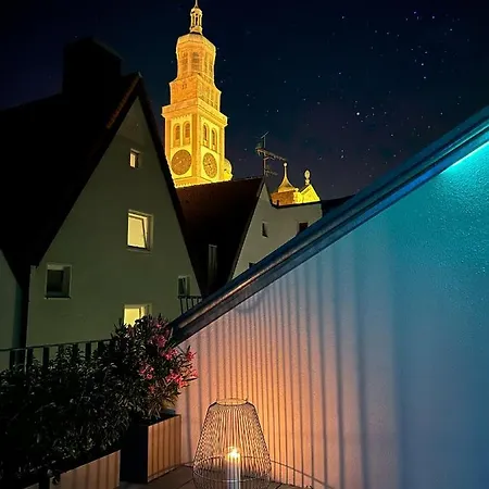 公寓 Trulyspace - Direkt Am Rathausplatz, Dachterrasse Mit Blick Auf Perlachturm, Garage, Fahrstuhl *